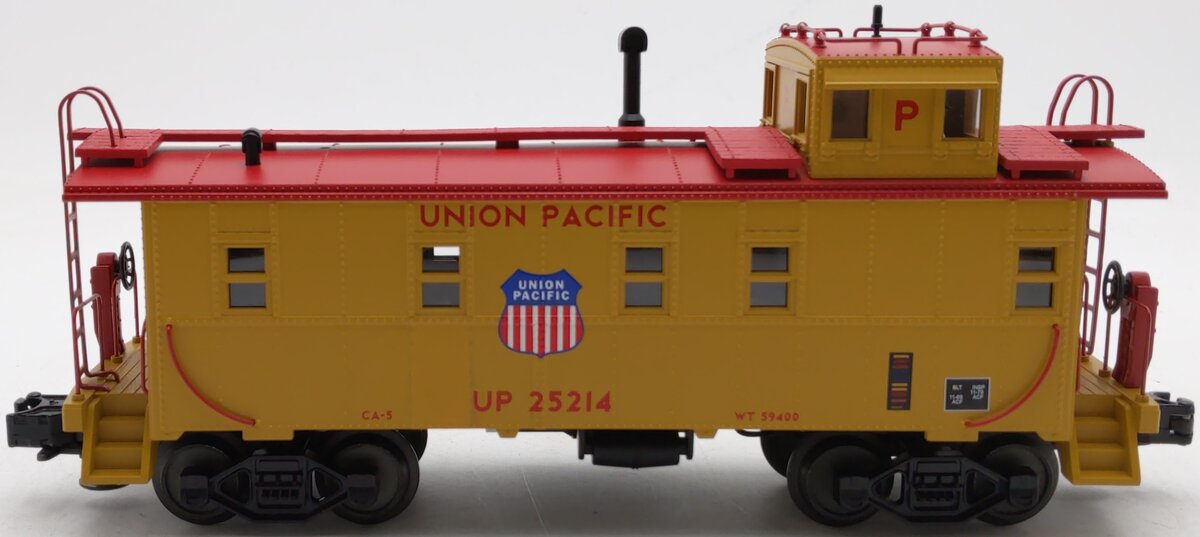 MTH 20-91022 O Gauge Union Pacific Steel Caboose #25214 EX/Box