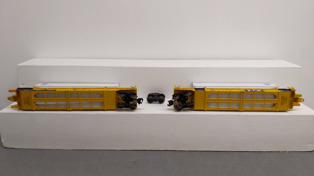 K-Line K775141 O Gauge Santa Fe DTTX Deep Well Cars (Pack of 2) EX