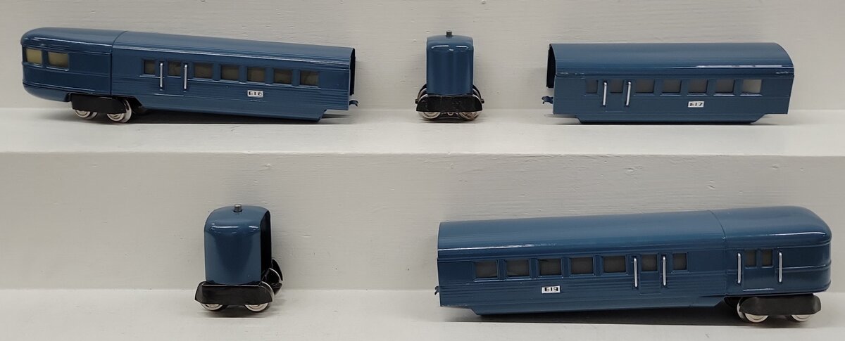 Lionel O Gauge Vintage Custom Passenger Cars w/Vestibules #617,618,619 [5]