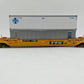 K-Line K-7795 O Gauge TTX Gunderson Husky Stack #7795 with 2 Containers VG