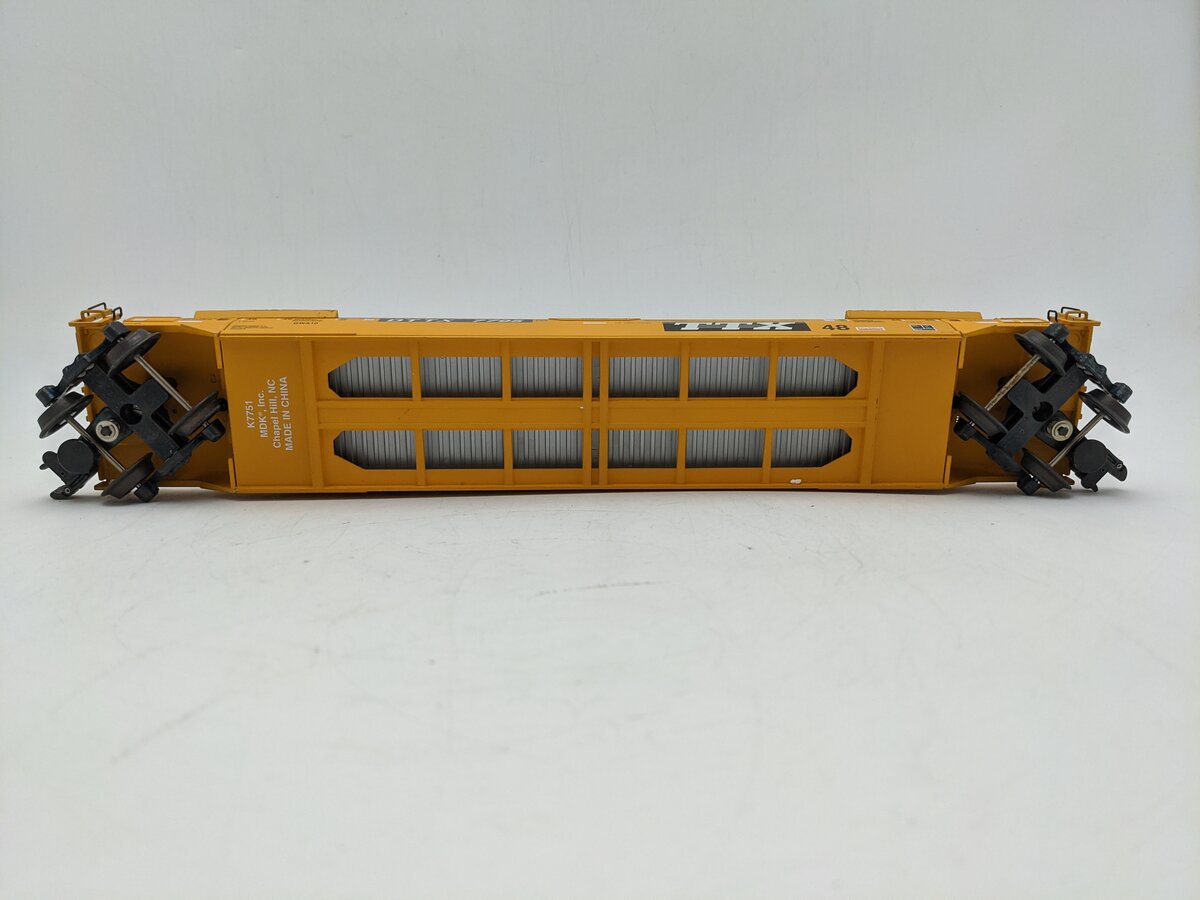 K-Line K-7795 O Gauge TTX Gunderson Husky Stack #7795 with 2 Containers VG
