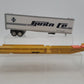 K-Line K77023D O Gauge Santa Fe Classic TTAX Flatcar w/ Trailer EX