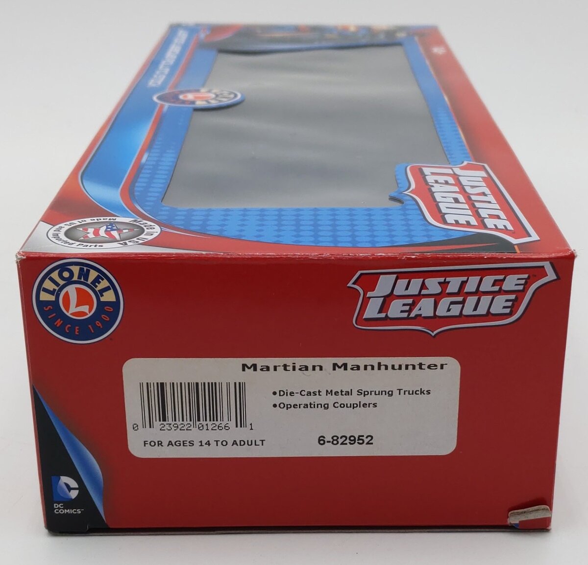 Lionel 6-82952 O Gauge Justice League Martian Manhunter Boxcar LN/Box
