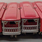 Lionel Vintage O Prewar Red Tinplate Passenger Cars 601, 602, 2600, 2601 [4]