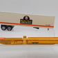 K-Line O Gauge Southern Pacific Golden Pig Services Tractor & Trailer #250099 EX
