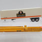 K-Line O Gauge Southern Pacific Golden Pig Services Tractor & Trailer #250099 EX