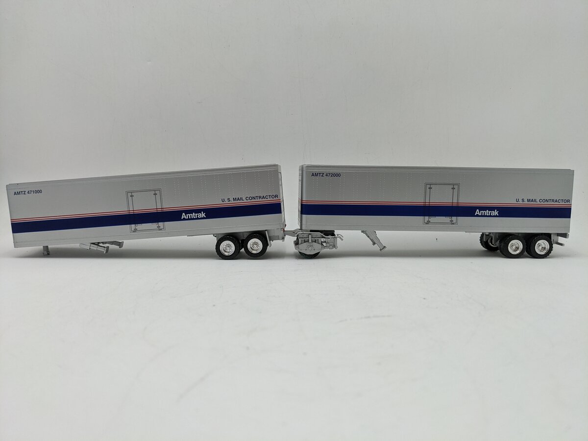 K-Line K7740-112 O Gauge Amtrak Trailers  (Pack of 2) VG