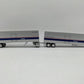 K-Line K7740-112 O Gauge Amtrak Trailers  (Pack of 2) VG