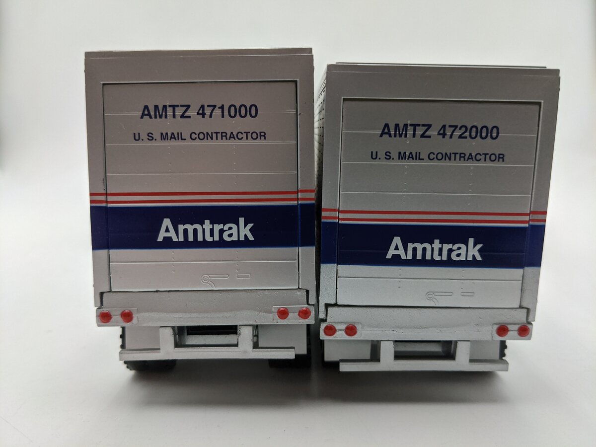 K-Line K7740-112 O Gauge Amtrak Trailers  (Pack of 2) VG