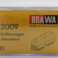 Brawa 2009 HO German Imperial Railway Freight Car #743 001 NIB