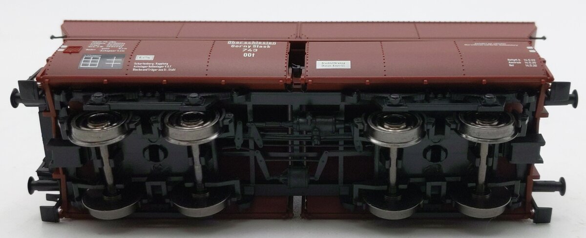 Brawa 2009 HO German Imperial Railway Freight Car #743 001 NIB