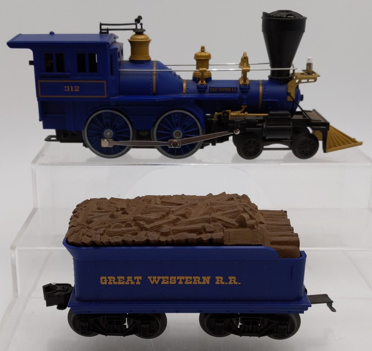 Lionel 6-30034 Great Western General 4-4-0 Steam Locomotive and Tender #312 EX