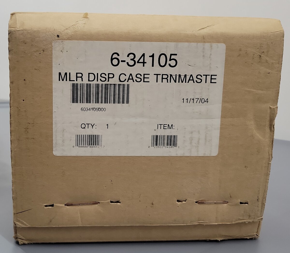 Lionel 6-34105 Century Club FM Demonstrator Display Case NIB
