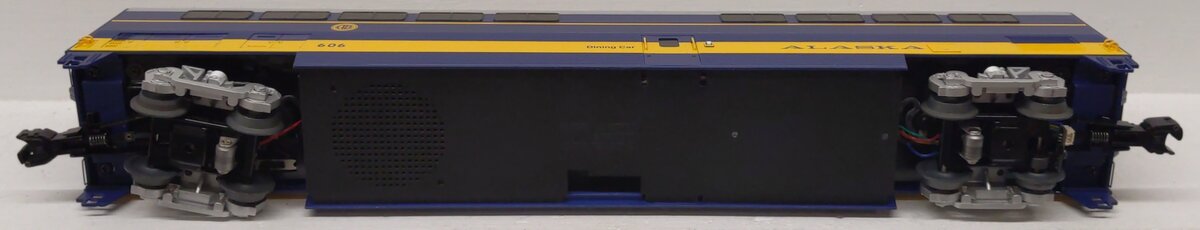 Lionel 6-29172 O Gauge Alaska Stationsounds Aluminum Diner Car EX/Box
