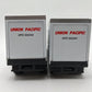 K-Line K7740 O Rail Mate Union Pacific Trailer Set VG
