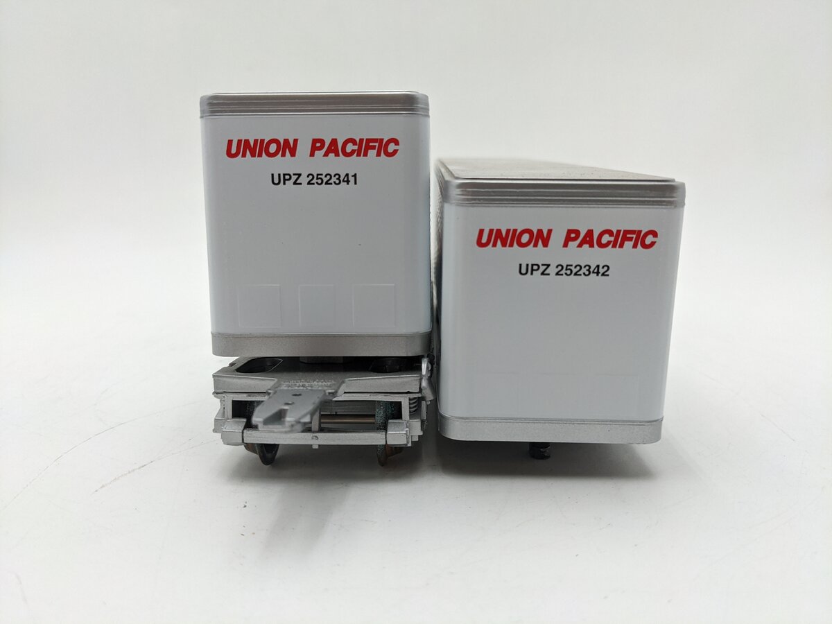 K-Line K7740 O Rail Mate Union Pacific Trailer Set VG
