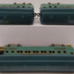America Flyer Vintage O Prewar Tinplate Illuminated Passenger Cars 3281, 3282[3]