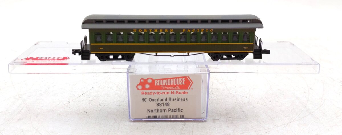 Roundhouse 88148 N Scale Northern Pacific 50' Overland Business Car #710 NIB