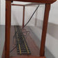G Scale 38 1/2'' Wooden Display Case w/Glass Windows EX