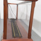 G Scale 38 1/2'' Wooden Display Case w/Glass Windows EX
