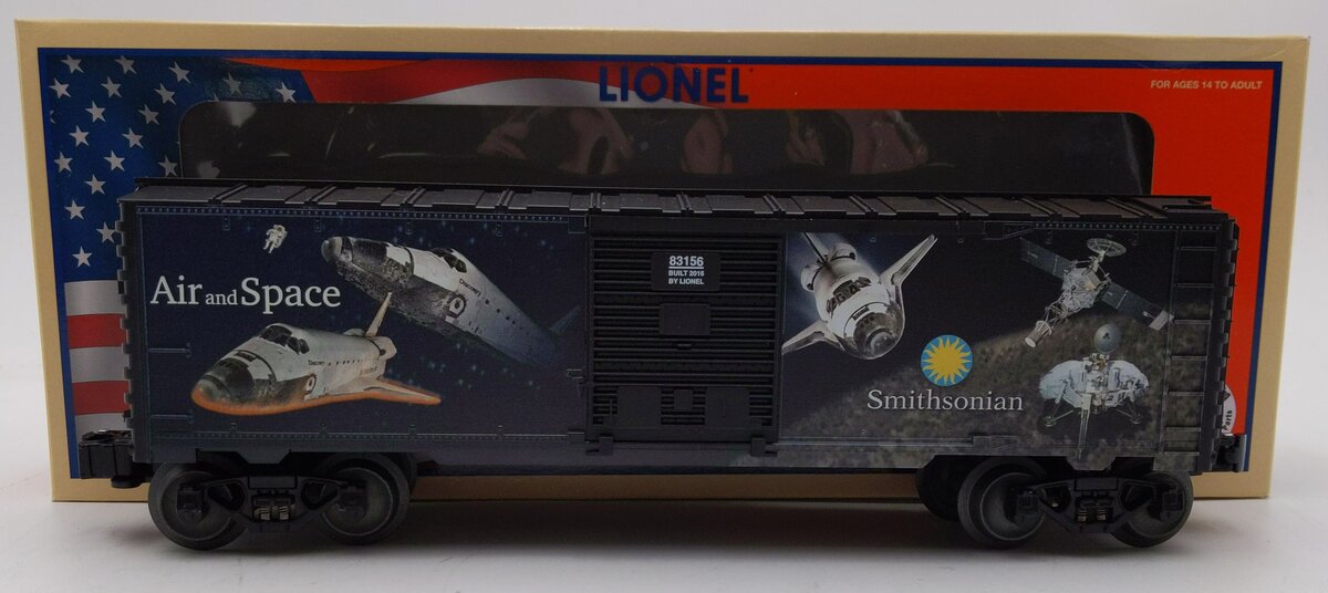 Lionel 6-83156 O Gauge Smithsonian Space Boxcar EX/Box