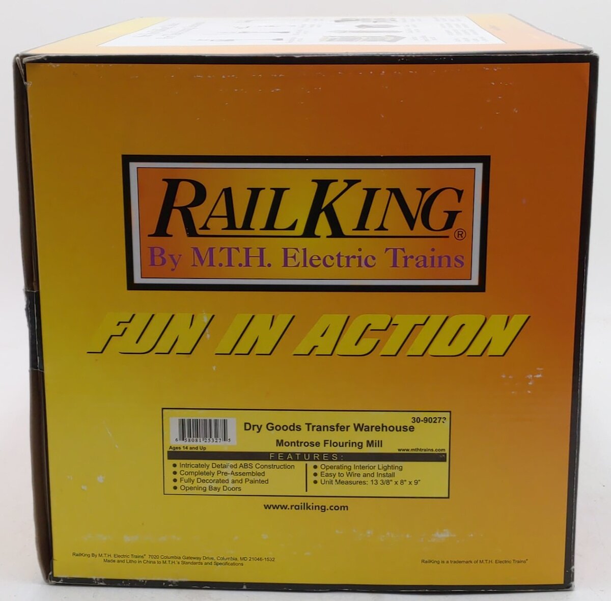 MTH 30-90273 O Montrose Flouring Mill Dry Goods Transfer Warehouse LN/Box