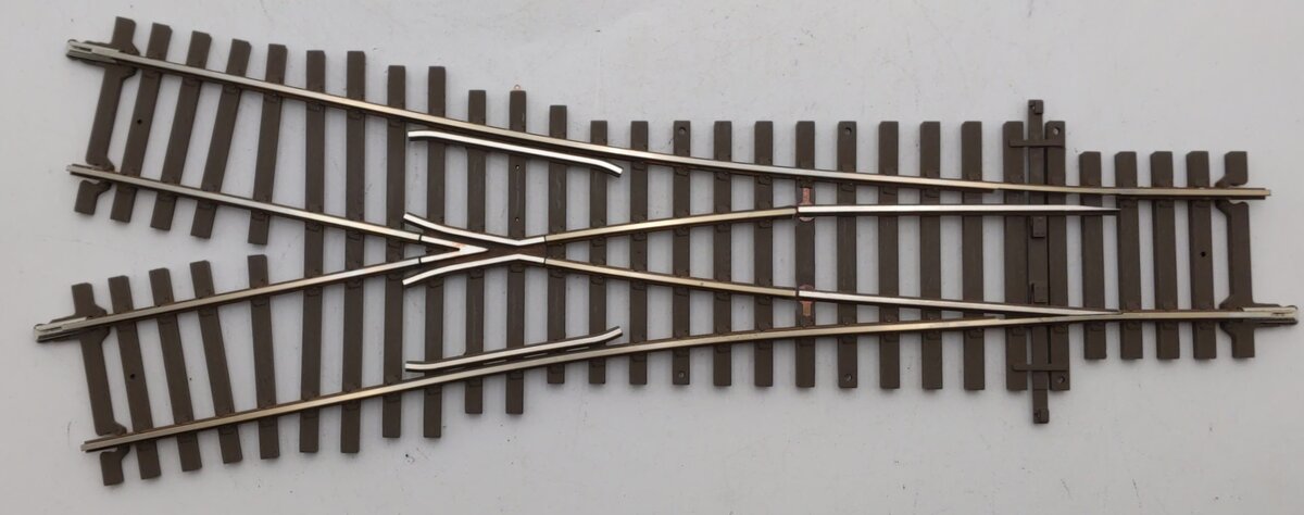 Atlas 7074 O Scale Code 148 2-Rail Solid Nickel Silver Wye Switch Turnout EX/Box