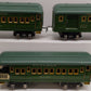 American Flyer Vintage O Prewar Tinplate Passenger Cars 3000, 3001, 3001 [3]