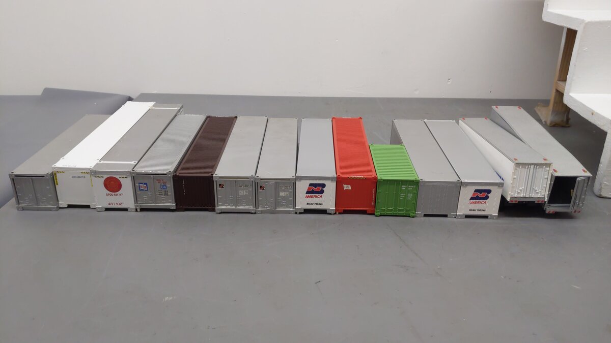 K-Line, Mth & Others O Gauge Trailers & Containers [14] VG