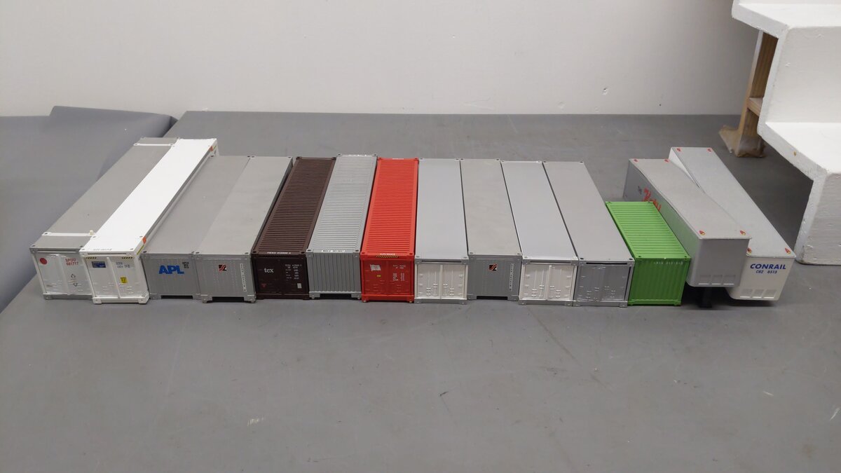 K-Line, Mth & Others O Gauge Trailers & Containers [14] VG