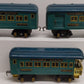 American Flyer Vintage O Gauge Golden State Passenger Cars 3180, 3181, 3182 [3] VG