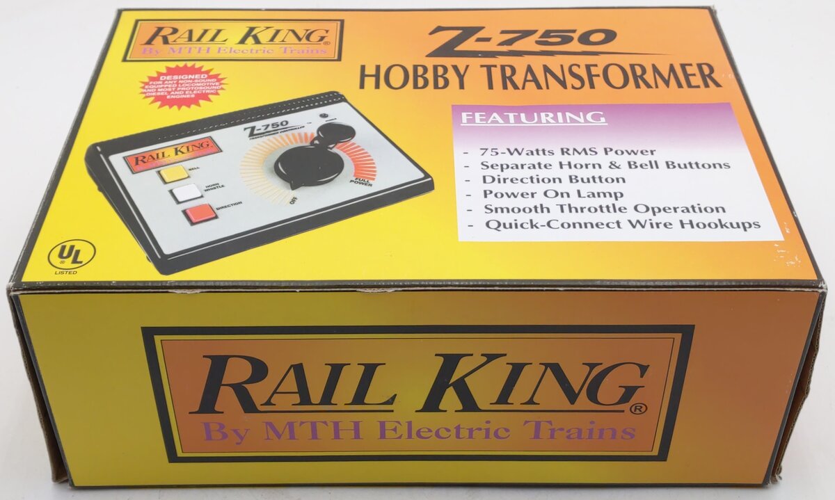 MTH 40-750 Z-750 Hobby Transformer Controller EX/Box