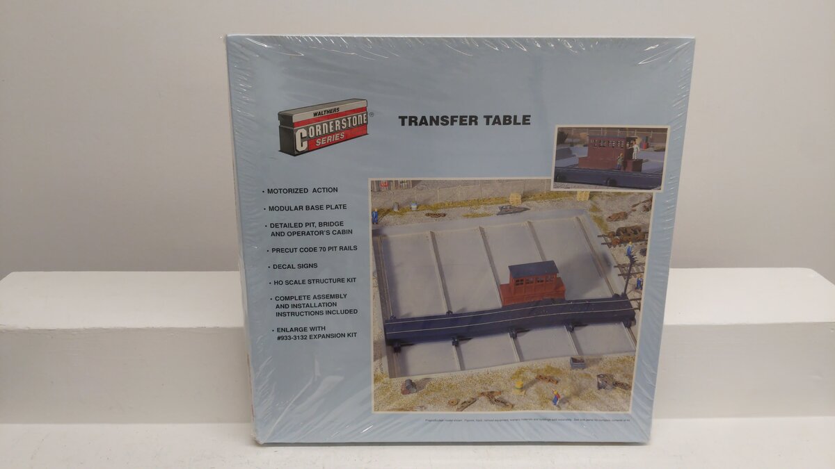 Walthers 933-3131 HO Scale Motorized Action Transfer Table Kit NIB
