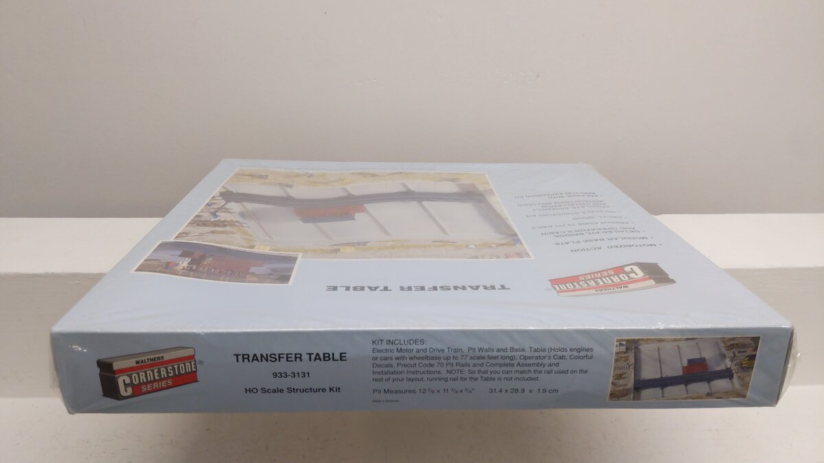 Walthers 933-3131 HO Scale Motorized Action Transfer Table Kit NIB