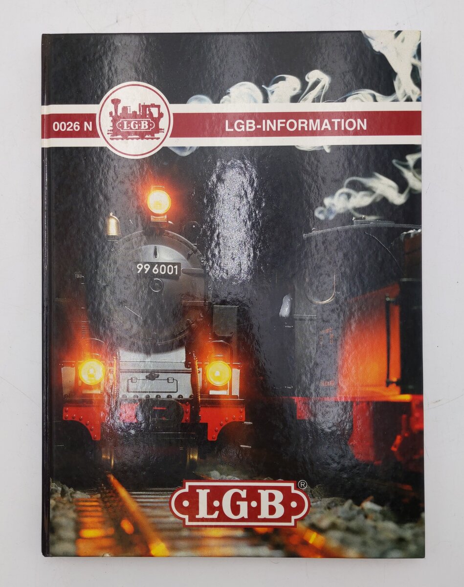 0026N L.G.B. Information w/ English Translation Book Hardcover By Robert Munzing EX