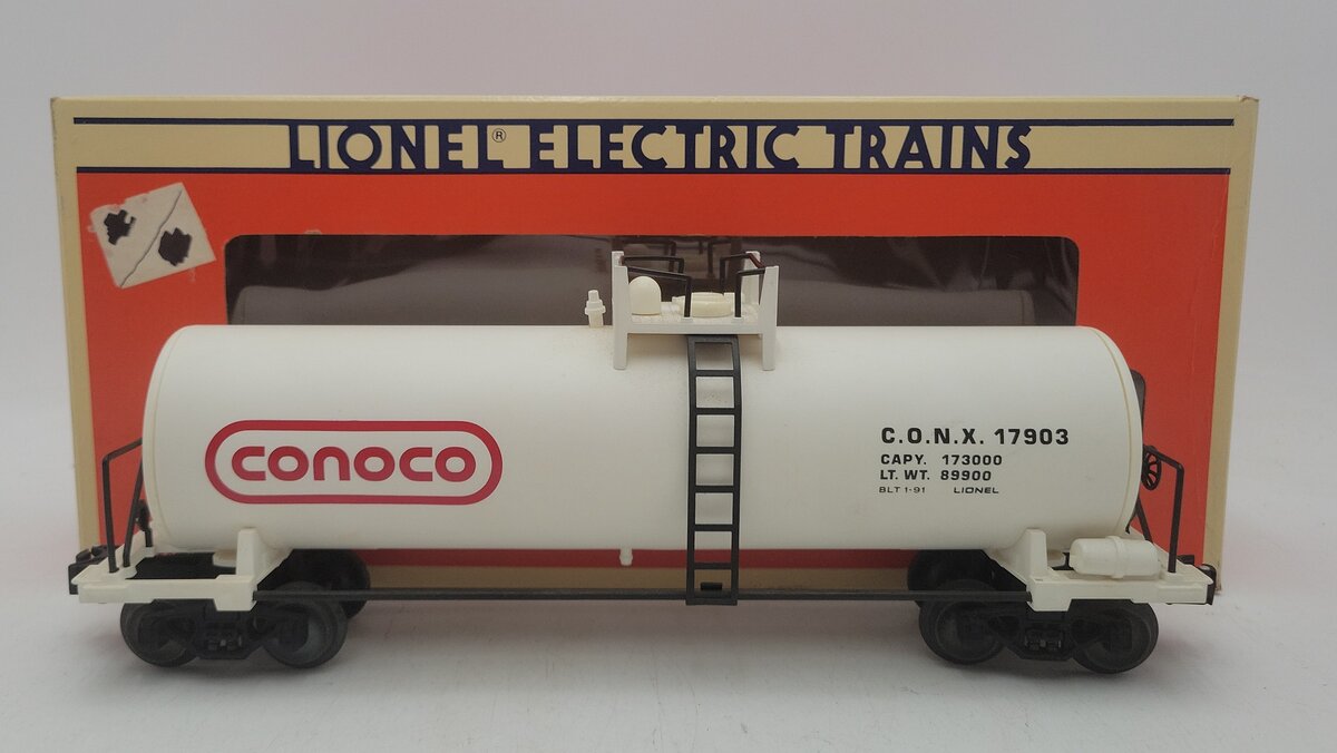Lionel 6-17903 O Gauge Conoco Tank Car VG/Box