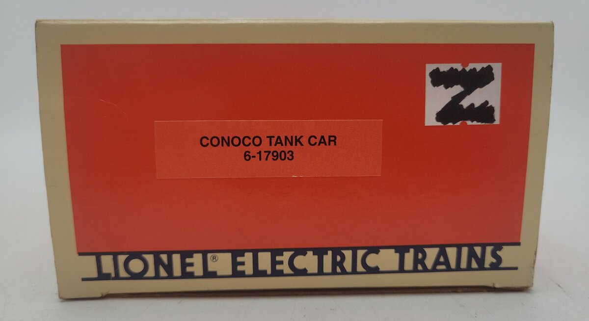 Lionel 6-17903 O Gauge Conoco Tank Car VG/Box
