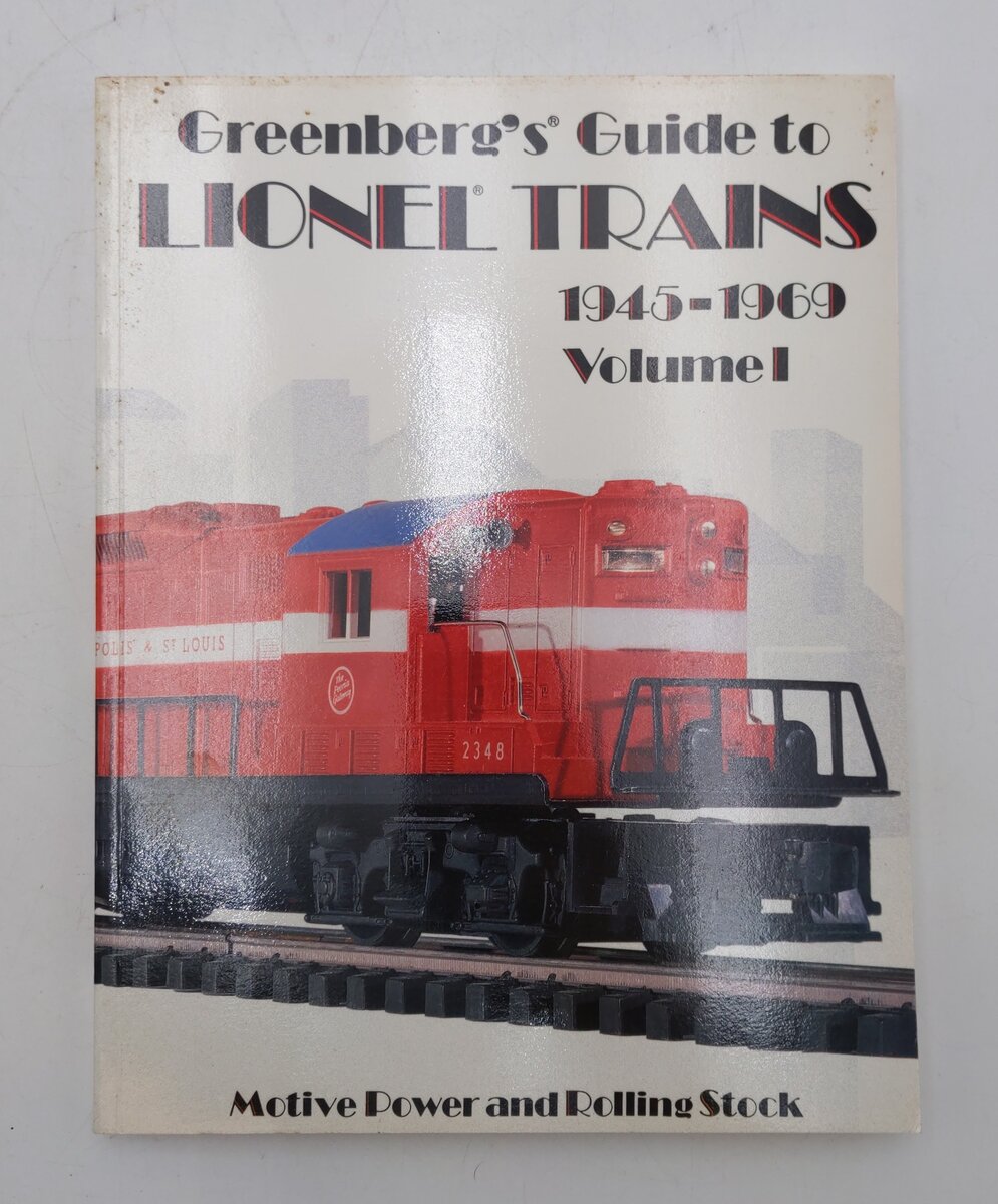Greenberg's Guide To Lionel Trains 1945-69 Vol.1 Paperback Book EX