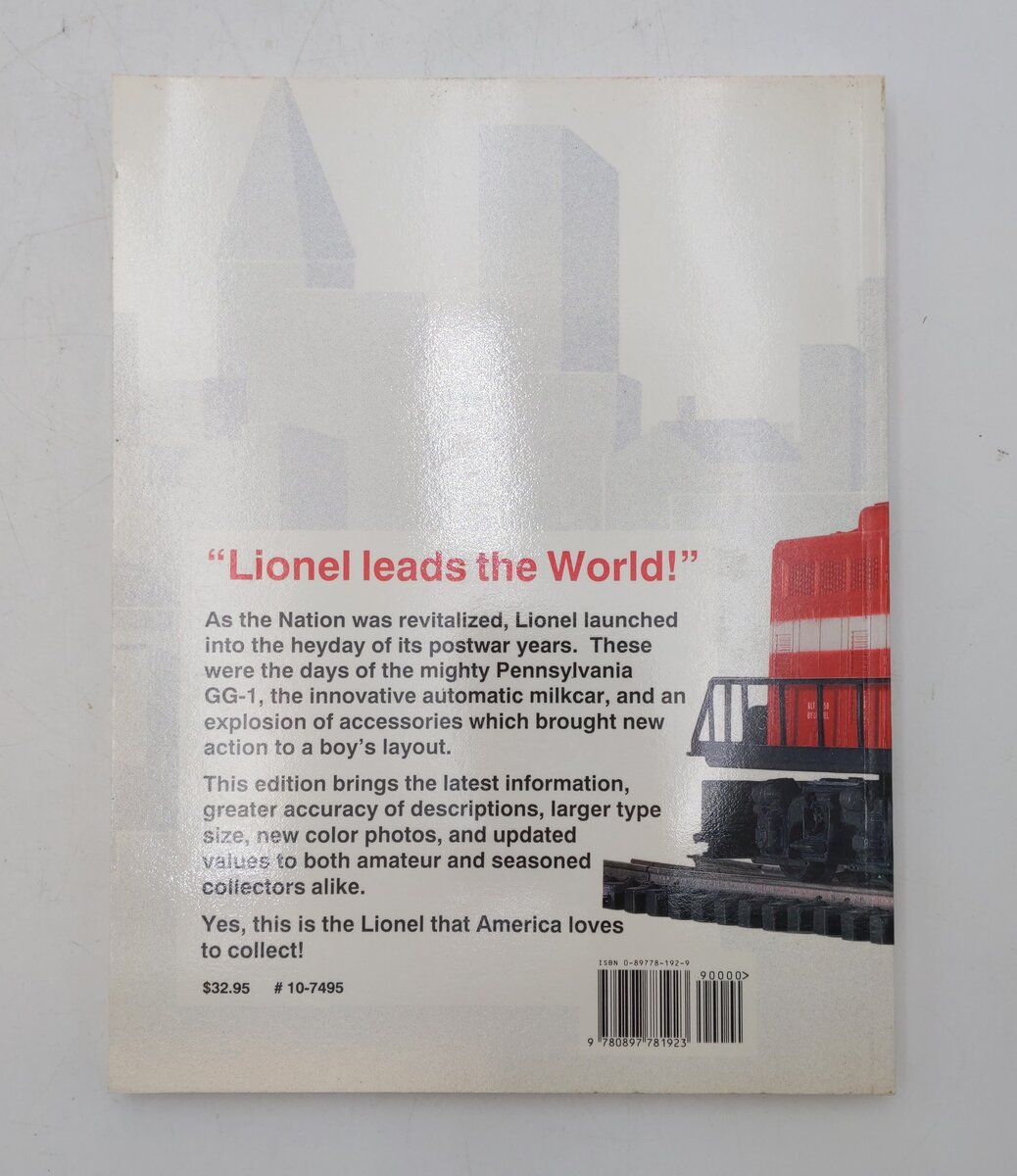 Greenberg's Guide To Lionel Trains 1945-69 Vol.1 Paperback Book EX
