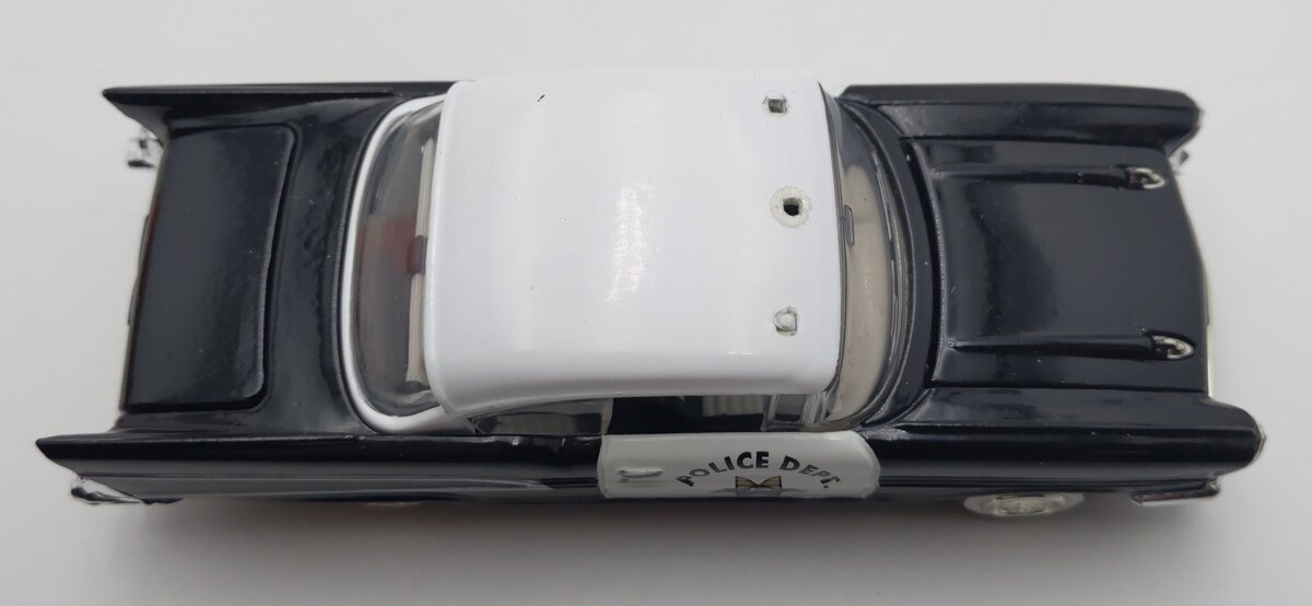 Lionel 6-26906 O Gauge Southern Pacific Flatcar w/ 1957 Chevy Police Car EX/Box