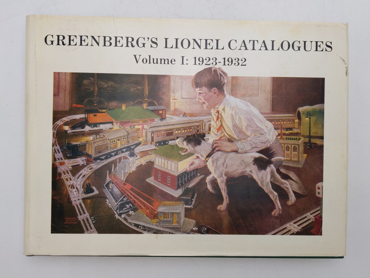 Greenberg's Lionel Catalogues Vol.1 Hardcover Book By Bruce C. Greenberg Ph.D VG