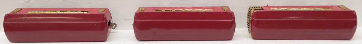 American Flyer O Gauge Prewar Custom Tinplate Passenger Cars #404,404,405 [3]