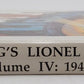 Greenberg's Lionel: Catalogues Vol.IV 1945-54 Hardcover By Bruce C Greenberg PhD EX