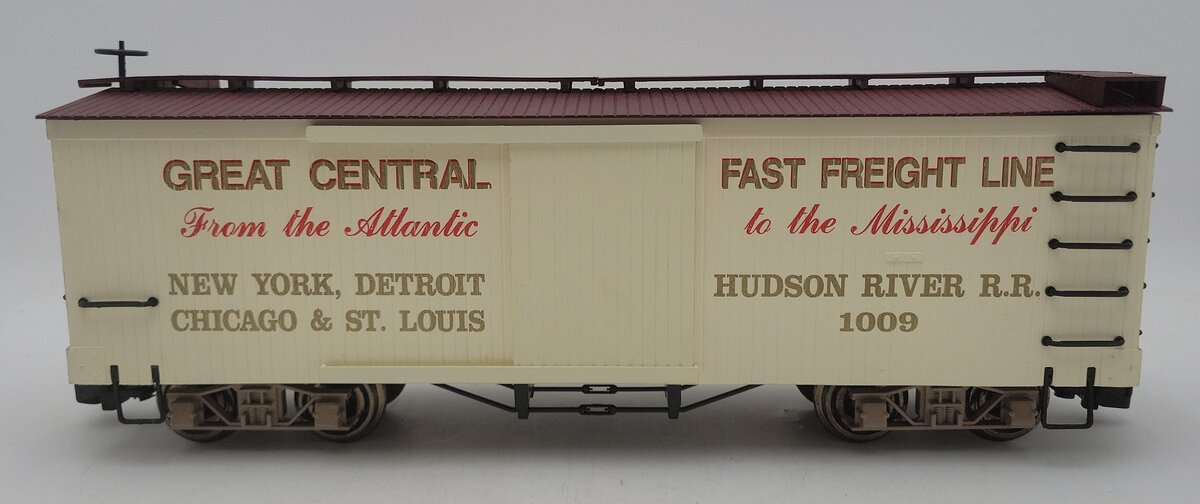 Bachmann 93364 G NYC Fast Mail Despatch Box Car #1009 (Metal Wheels) EX/Box