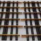 LGB 10150 G Scale 6" Brass 1/2 Straight Track Sections (6) EX