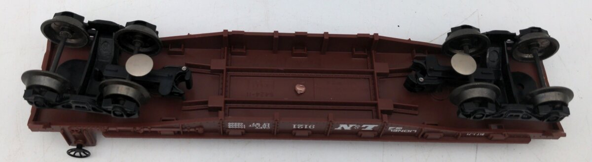 Lionel 6-9121 Louisville & Nashville Flatcar with Dozer & Scraper Assembled VG/Box