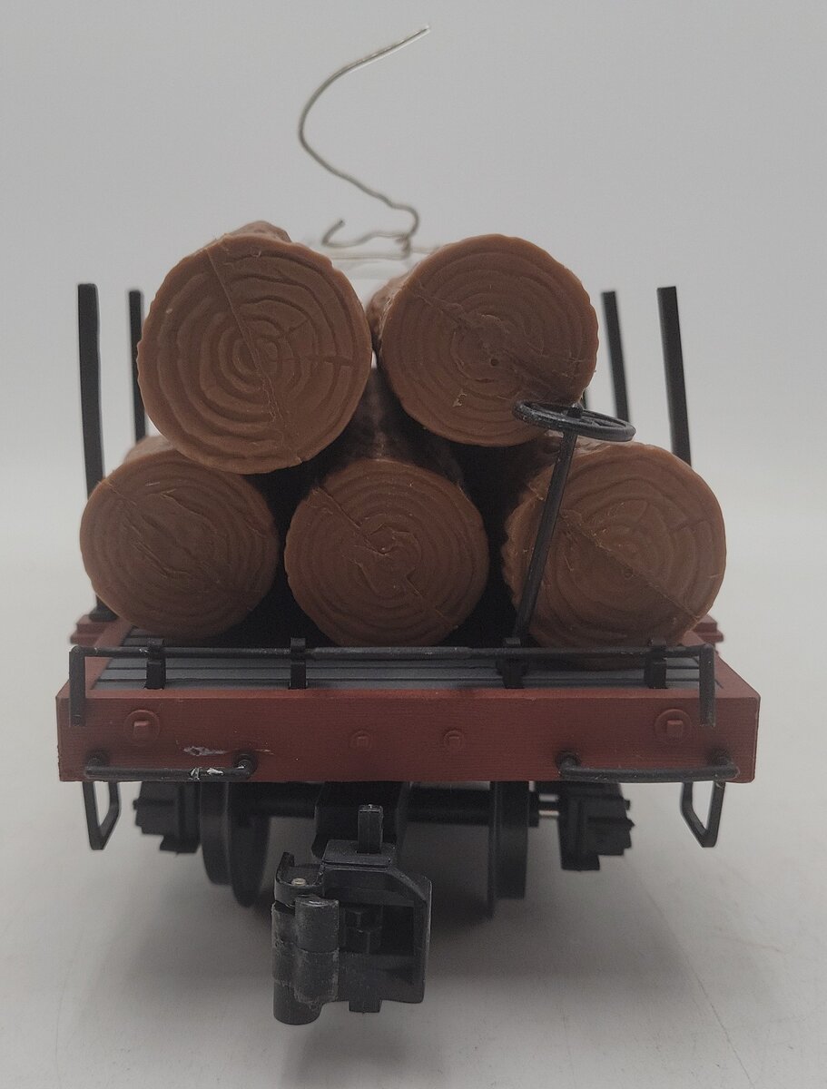 Bachmann 93524 G Colorado Southern Flat Car w/5 Logs EX/Box