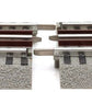 Lionel 6-12035 O Gauge FasTrack Lighted Bumpers (Pack of 2) LN