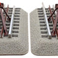 Lionel 6-12035 O Gauge FasTrack Lighted Bumpers (Pack of 2) LN