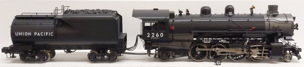 3rd Rail 2260 O Gauge BRASS Union Pacific 2-8-2 Steam Locomotive #2260 EX/Box